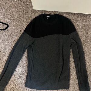 Express Sweater grey and black